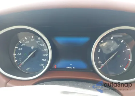 2017 Maserati Ghibli S из США, поврежденный, VIN ZAM57RSA9H1195609